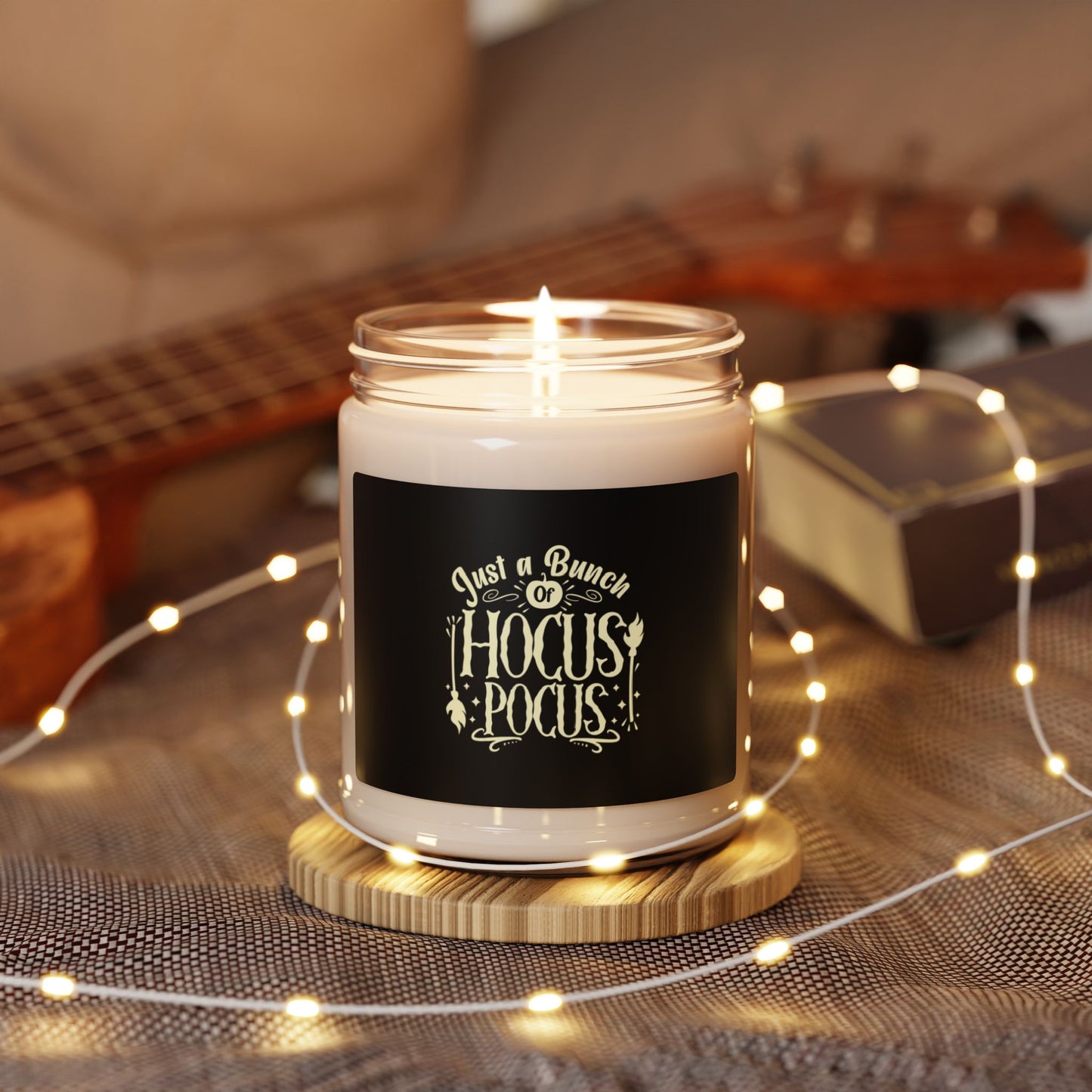 Hocus Pocus Candle | Halloween Candle | Sanderson Sister Candle | Scented Soy Candle, 9oz