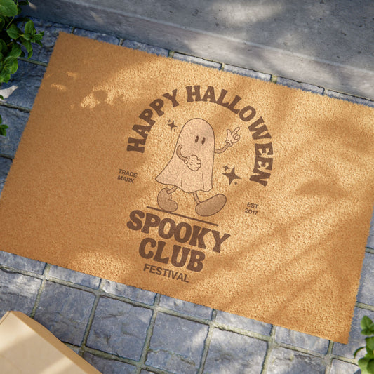 Spooky Club Doormat | Halloween Doormat | Ghost Doormat | Doormat