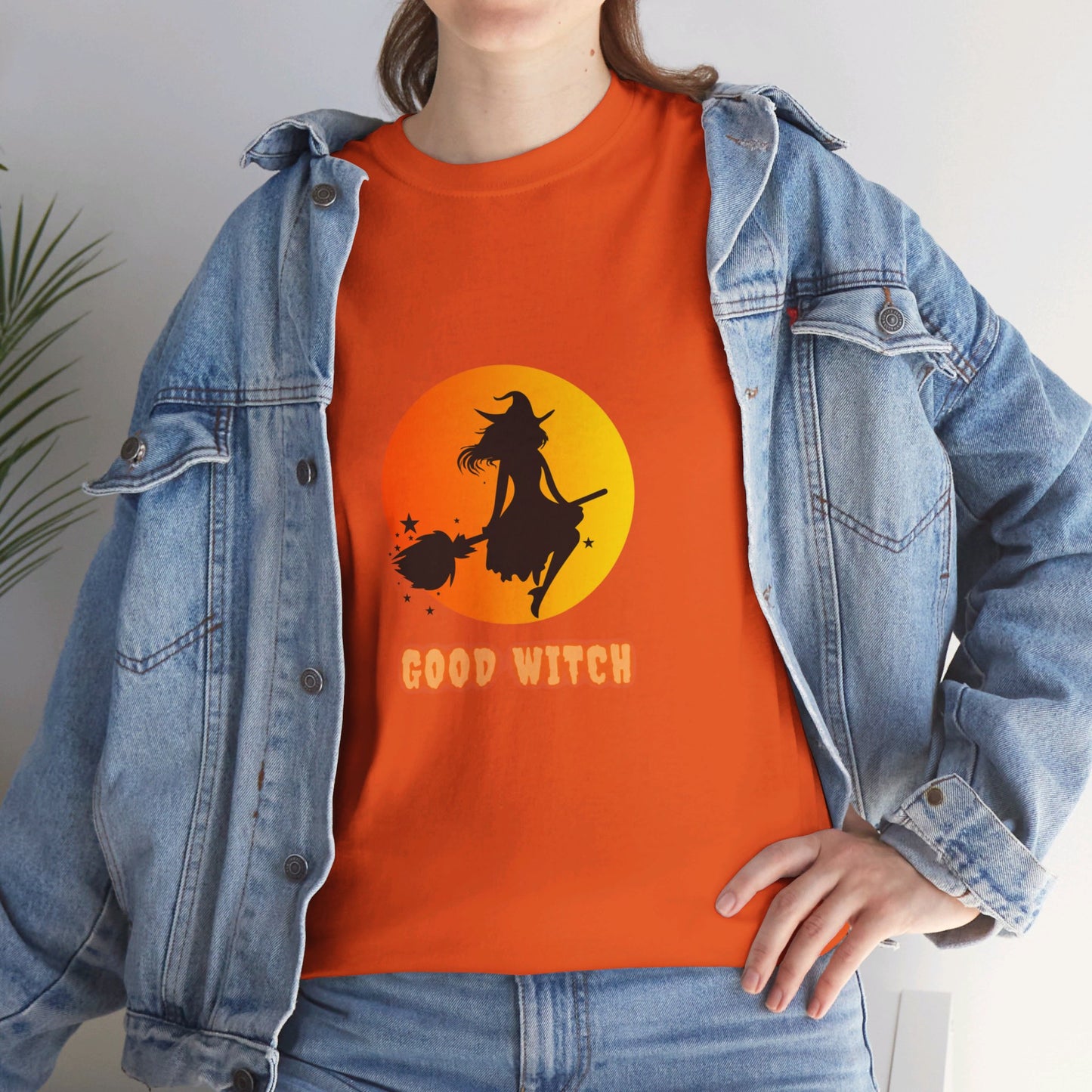 Good Witch Shirt | Witch Shirt | Halloween Shirt | Unisex Heavy Cotton Tee