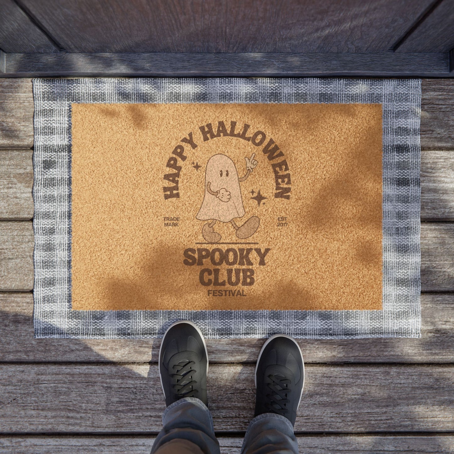 Spooky Club Doormat | Halloween Doormat | Ghost Doormat | Doormat