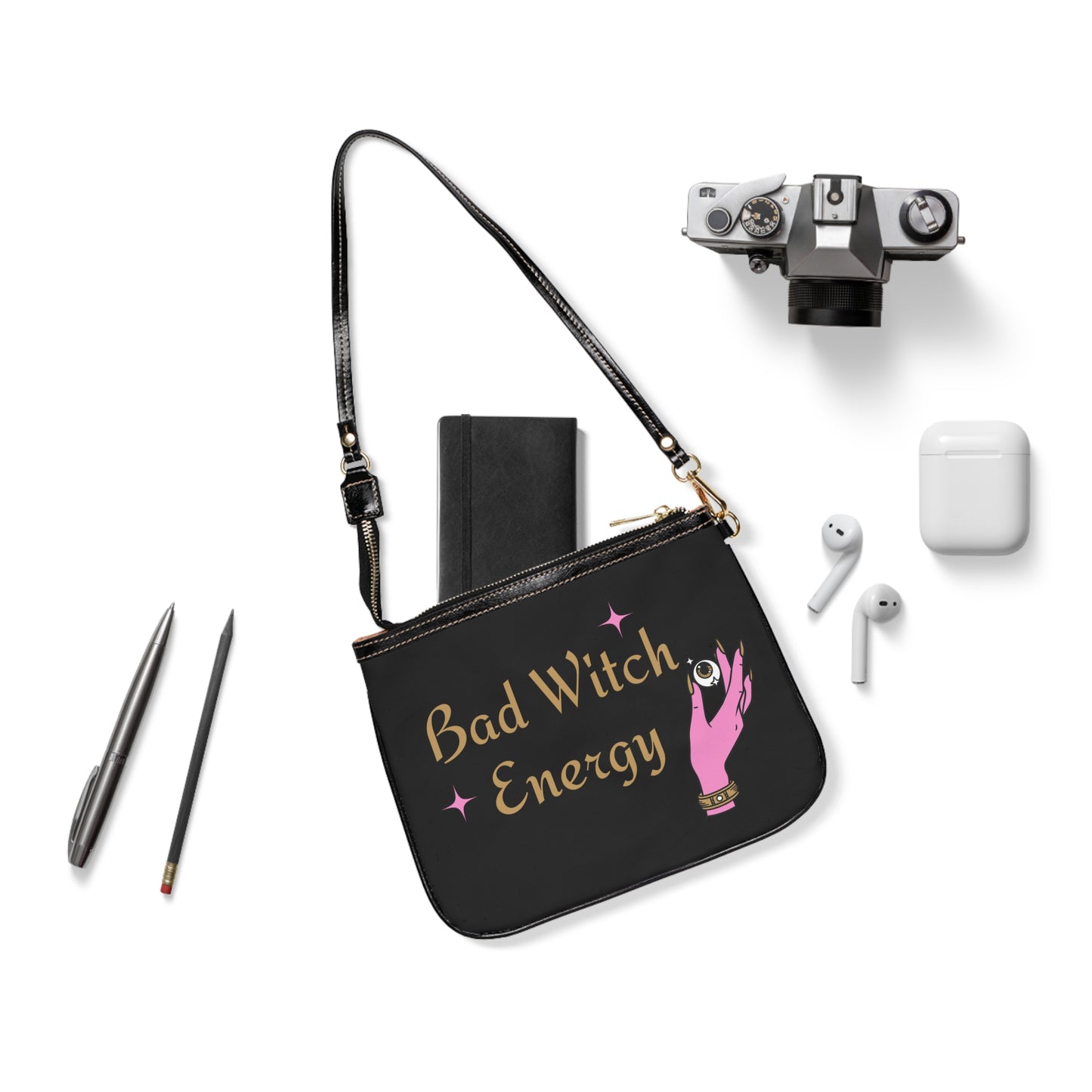 Bad Witch Energy bag | Witch bag | Halloween bag | Witch purse | Small Shoulder Bag