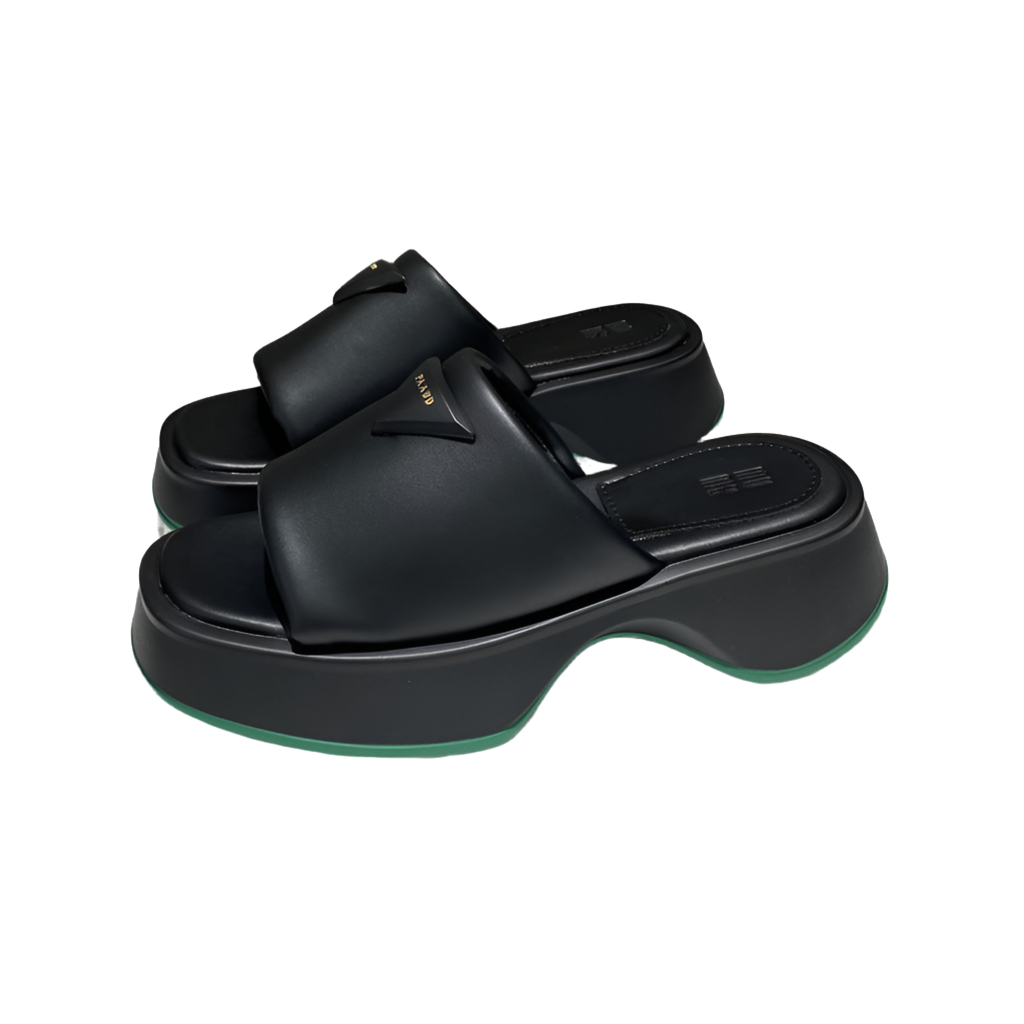 PU Leather Platform Sandals